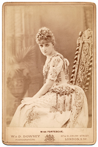 W. & D. Downey - London - Miss Fortescue