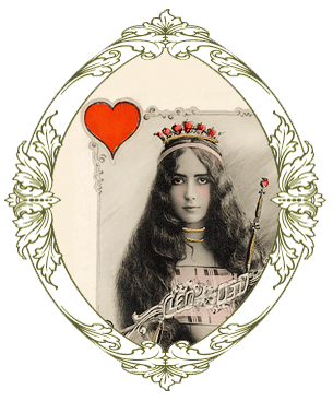 Belle Epoque - Playing Cards - Queen