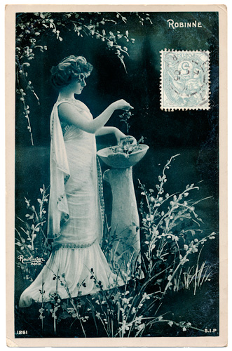 Vintage postcard ∙ Robinne