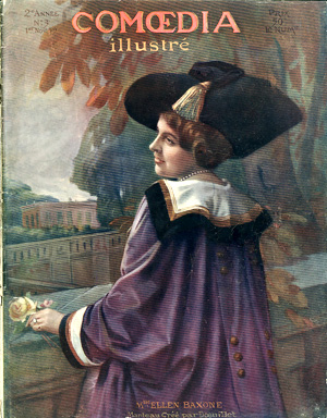 Ellen Baxone - Comoedia illustre 1909