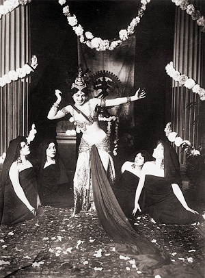 Mata Hari at Musee Guimet 1905