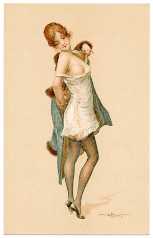French Pin-up and Glamour Postcards