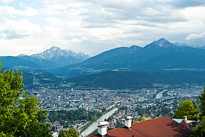 Innsbruck von der Hungerburg