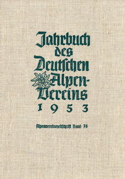 Alpenvereins-Jahrbuch 1953